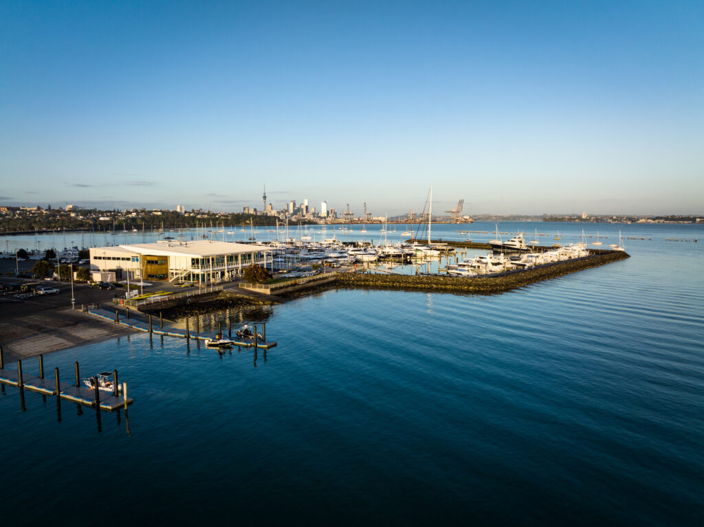 Aireal shot of Hyundai Marine Sports Centre
